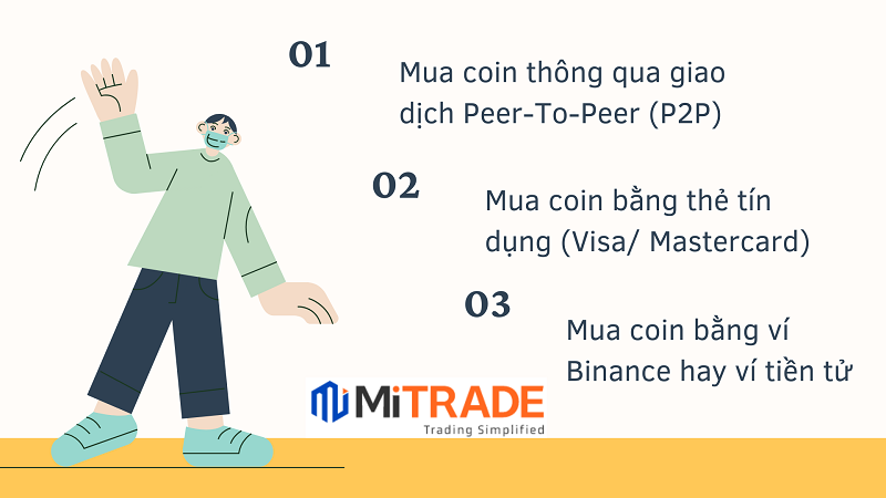 Hướng dẫn cách mua coin trên Binance bằng MOMO, ví Binance(P2P) và thẻ tín dụng
